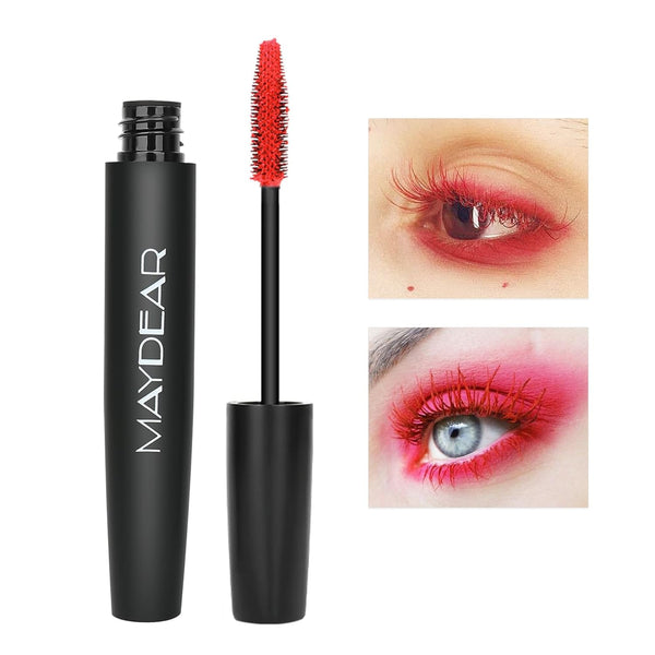 Maydear Waterproof Colored Mascara Set – Long-Lasting, Cruelty-Free, Vegan Eye Makeup for Women (6 Colors)